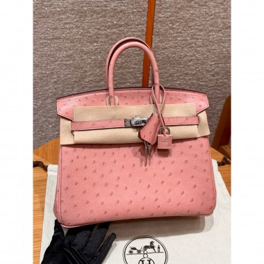 Pre-ordered Birkin 25 / 30  in Ostrich Leather- Terre cuite