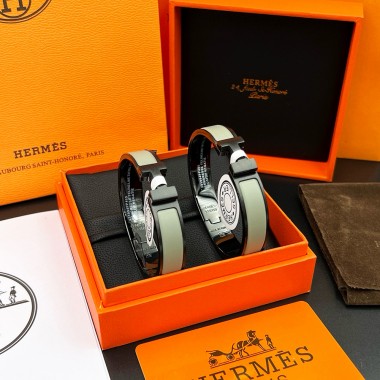 Hermes Clic Matte Bangle-Vert Criquent