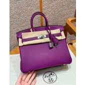 Hermes Birkin 25 / Birkin 30  in Togo Leather-Purple