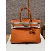 Pre-ordered Birkin 25 / 30  in Ostrich Leather- Orange
