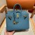 Hermes Birkin 25 / Birkin 30  in Togo Leather-Denim blue