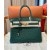 Pre-ordered Birkin 25 / 30  in Ostrich Leather- Malachite