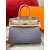 Pre-ordered Birkin 25 / 30  in Ostrich Leather- Grey/Pink