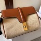 Celine Mini Soft 16 in textile and  Calfskin 