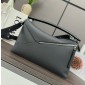 Loewe Men's Large Puzzle Bag in Grained calfskin 