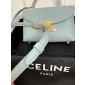 Celine Teen Nino Bag in Smooth Calfskin-Light blue