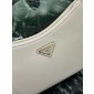 Prada Aimée medium leather shoulder bag-White