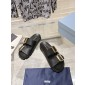 Prada  Leather strap slides,  Size 35-45