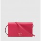 Swing shoulder leather wallet 