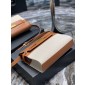 YSL Yves Saint Laurent Manhattan Shoulder Bag  in Canavs and Leather 