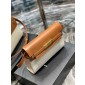 YSL Yves Saint Laurent Manhattan Shoulder Bag  in Canavs and Leather 