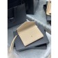 YSL clutch monogram in pelle  