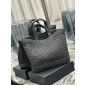 YSL Rive Gauche Tote in Raffia Crochet 