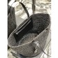YSL Panier Medium Bag in Raffia 