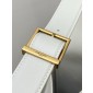 Saint Laurent LE 5 À 7 Supple Large in grained leather -White
