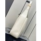 Saint Laurent LE 5 À 7 Supple Large in grained leather -White
