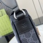 Gucci GG black small messenger 