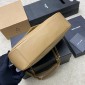 Saint Laurent Loulou Medium in matelasse lambskin- Natural Tan