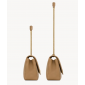 Saint Laurent Loulou Medium in matelasse lambskin- Natural Tan