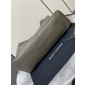 Saint Laurent Jamie Shopping Bag in Lambskin - Light Musk