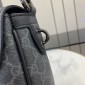Gucci GG Emblem Medium Crossbody Bag 