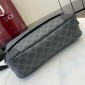 Gucci GG Emblem Medium Crossbody Bag 
