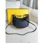 Fendigraphy Mini leather bag-Black