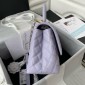 Chanel Medium Coco Handle Bag-Lilac 