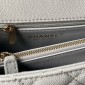 Chanel Medium Coco Handle Bag-Grey