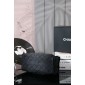 Chanel 25 Small handbag -Black washed denim 