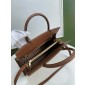 Burberry Check and leather Tote