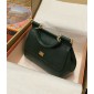 Authentic quality- Dolce Gabbana Medium Sicily Handbag in in iguana-print calfskin-Dark green