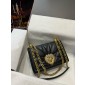 Dolce Gabbana Medium Devotion bag in Quilted Nappa leather-Black