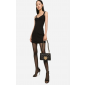 Dolce Gabbana Medium Devotion bag in Quilted Nappa leather-Black
