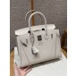Hermes Birkin 25 /30 in Epsom Leather -Craie