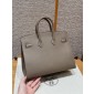 Hermes Birkin 25 /30 in Epsom Leather -Etoupe