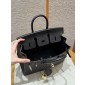 Hermes Birkin 25 / 30  in Epsom Leather-Black