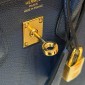 Hermes Birkin 25/ 30  in Epsom Leather-blue saphir