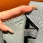 Hermes Birkin35 in Togo Leather -Linen blue