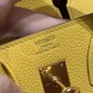 Hermes Birkin 25 / Birkin 30  in Togo Leather-Orange