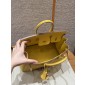 Hermes Birkin 25 / Birkin 30  in Togo Leather-Lemon Yellow