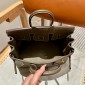 Hermes Birkin 25 / Birkin 30  in Togo Leather-Etoupe grey
