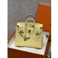Hermes Birkin 25 / Birkin 30  in Togo Leather-Light yellow