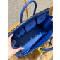 Hermes Birkin 25 / Birkin 30  in Togo Leather-Electric blue