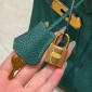 Hermes Birkin 25 / Birkin 30  in Togo Leather-Malachite