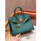 Hermes Birkin 25 / Birkin 30  in Togo Leather-Malachite