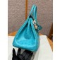 Pre-ordered Birkin 25 / 30  in Ostrich Leather- Bleu De Nord