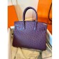 Pre-ordered Birkin 25 / 30  in Ostrich Leather- Purple
