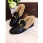 GG fur lady's shoes- 4 colors available