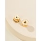 Hermes Mini Mailon Earrings-Rose candeur